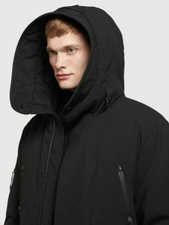 Khujo Wintermantels Winterjas Carl Heren Zwart -Khujo Verkoop winkel 0d1b9541bfeee543c076c39704f9f7d5