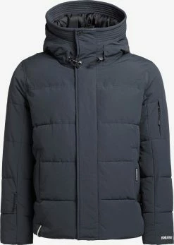 Khujo Winterjassen Winterjas Barat Heren Duifblauw