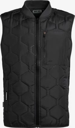 Khujo Bodywarmers Bodywarmer Liel Heren Zwart