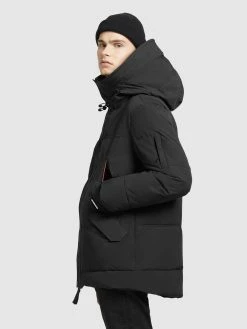 Khujo Winterjassen Winterjas Fank Heren Zwart -Khujo Verkoop winkel 1c30bdc2474275f045276df23c5f7715