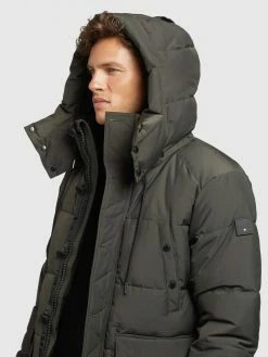 Khujo Winterjassen Winterjas Primero Heren Kaki -Khujo Verkoop winkel 399e681ea185bde725c62a0c0b6a7bda