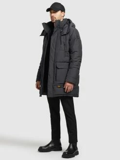 Khujo Winterjassen Winterjas Vivas Heren Donkergrijs -Khujo Verkoop winkel 3de604c370f67ac241c217d3d03fb853