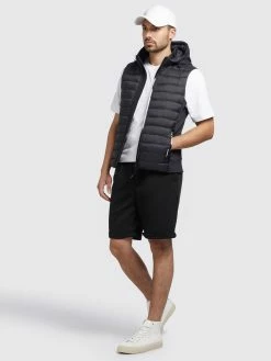 Khujo Bodywarmers Bodywarmer Heren Zwart -Khujo Verkoop winkel 43043af4808f8c298cd1bee608052b67