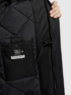 Khujo Wintermantels Winterjas Tuck Heren Zwart -Khujo Verkoop winkel 440df6fbccf0f6b3bc4b113a7bc30ee6