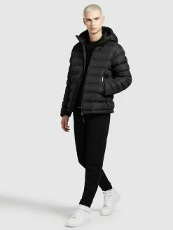 Khujo Winterjassen Winterjas Gamer Heren Zwart -Khujo Verkoop winkel 4b0c2333a65ddd0622a1425828a366c3