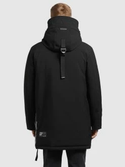 Khujo Wintermantels Winterjas Carl Heren Zwart -Khujo Verkoop winkel 605d103d35cedbec7de762be282c111c