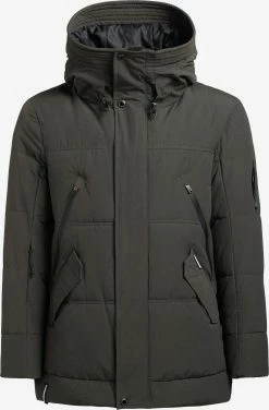 Khujo Winterjassen Winterjas Fank Heren Donkergroen