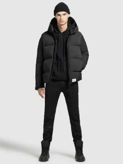 Khujo Winterjassen Winterjas Rodney 2 Heren Zwart -Khujo Verkoop winkel 7c04260e06b0a656d54d68d24e86d374