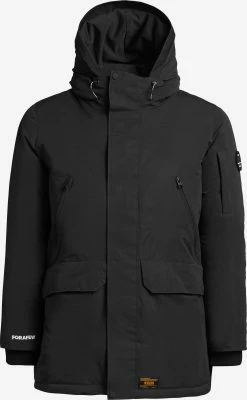 Khujo Winterjassen Winterjas Bates Heren Zwart