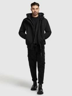 Khujo Winterjassen Winterjas Wayer Heren Zwart -Khujo Verkoop winkel 89506dd91203cc6fc8f1810bb72c5b60