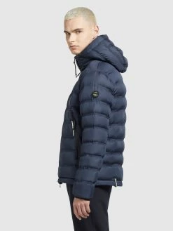 Khujo Winterjassen Winterjas Gamer Heren Donkerblauw -Khujo Verkoop winkel 9601cce8a768db3af42f136c60b089a2