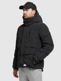 Khujo Winterjassen Winterjas Shinzo Heren Zwart -Khujo Verkoop winkel 9e757d7b1609b931f5212ffda2f0cfb8