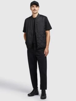 Khujo Bodywarmers Bodywarmer Liel Heren Zwart -Khujo Verkoop winkel 9fbd884c0f6eda852984e15157647416