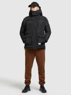 Khujo Winterjassen Winterjas Jedi Heren Zwart -Khujo Verkoop winkel a17481f65f5f8b3daa18cf4f6b43abe4