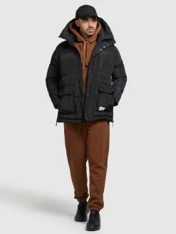 Khujo Winterjassen Winterjas Jedi Heren Zwart -Khujo Verkoop winkel b2848d46279660aa0423946f37e741f7