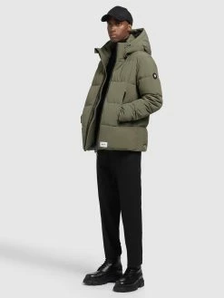 Khujo Outdoor Jassen Functionele Jas TURREL Heren Olijfgroen -Khujo Verkoop winkel b318d5420c94c067b649f3f05c779b65