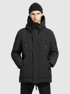 Khujo Winterjassen Winterjas Fank Heren Zwart -Khujo Verkoop winkel b5400028fbda1d490ffe92322164e8d4