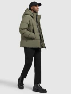 Khujo Outdoor Jassen Functionele Jas TURREL Heren Olijfgroen -Khujo Verkoop winkel ba3814dcbb4e0b04afc32570b88f6ba5