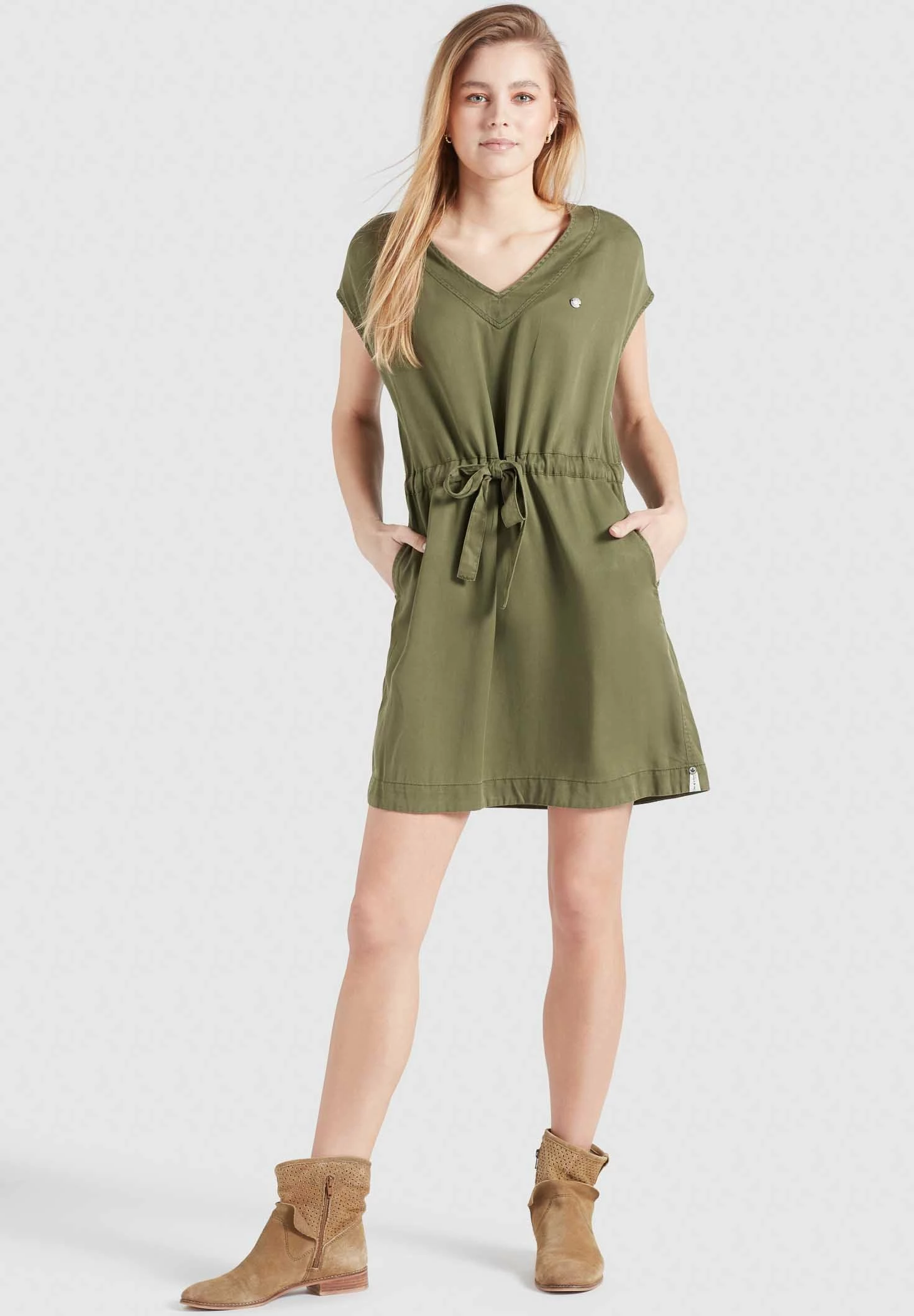 Khujo ANNELI - Spijkerjurk 4 Khujo ANNELI - Spijkerjurk - Afbeelding 2