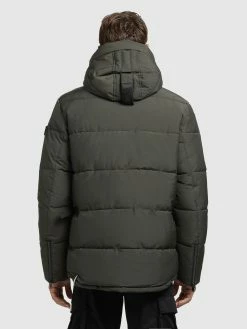 Khujo Winterjassen Winterjas Primero Heren Kaki -Khujo Verkoop winkel ced3bbb3852d390a0196895122286c7b