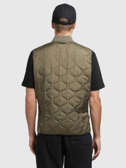 Khujo Bodywarmers Bodywarmer Liel Heren Olijfgroen -Khujo Verkoop winkel d0fce89c86a9b3ba3961174f98ade71f