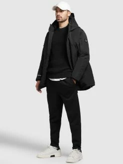 Khujo Winterjassen Winterjas Bates Heren Zwart -Khujo Verkoop winkel d52242d3c24fb08ded98818b57c939de