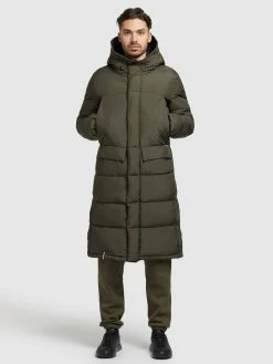 Khujo Wintermantels Winterjas Pato Heren Olijfgroen -Khujo Verkoop winkel d67447473777366d7e7245aa87a267ed