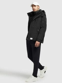 Khujo Winterjassen Winterjas Bizkit Heren Zwart -Khujo Verkoop winkel d7df13b11bae5797dcbf7348a003d30a