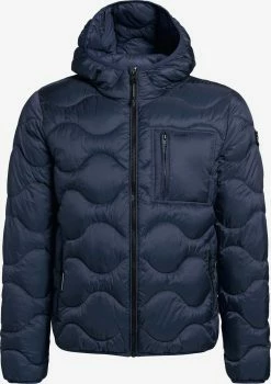 Khujo Tussenjassen Tussenjas Remo Heren Donkerblauw