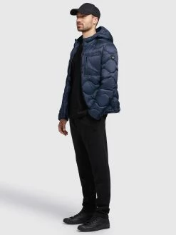 Khujo Tussenjassen Tussenjas Remo Heren Donkerblauw -Khujo Verkoop winkel eccb207148534468f576d6534590c21a